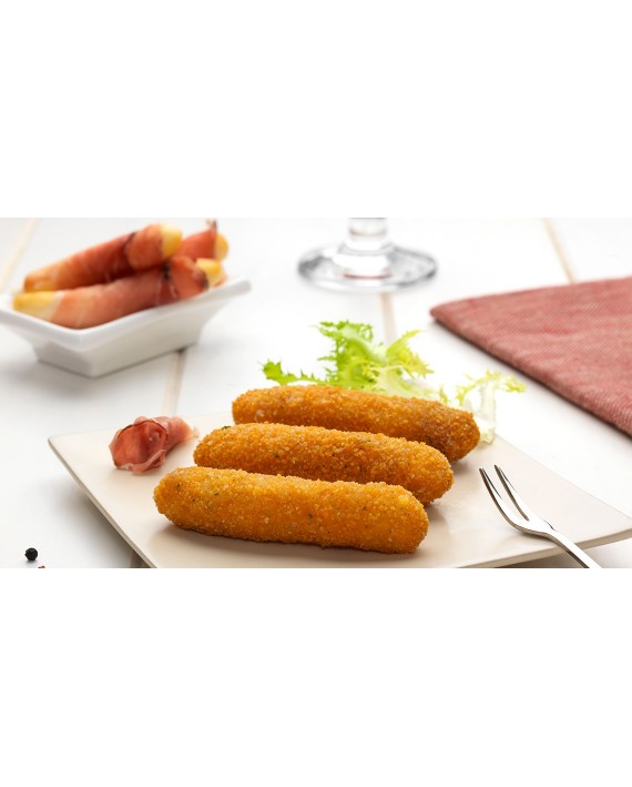 Stick di Provola con Speck Panato